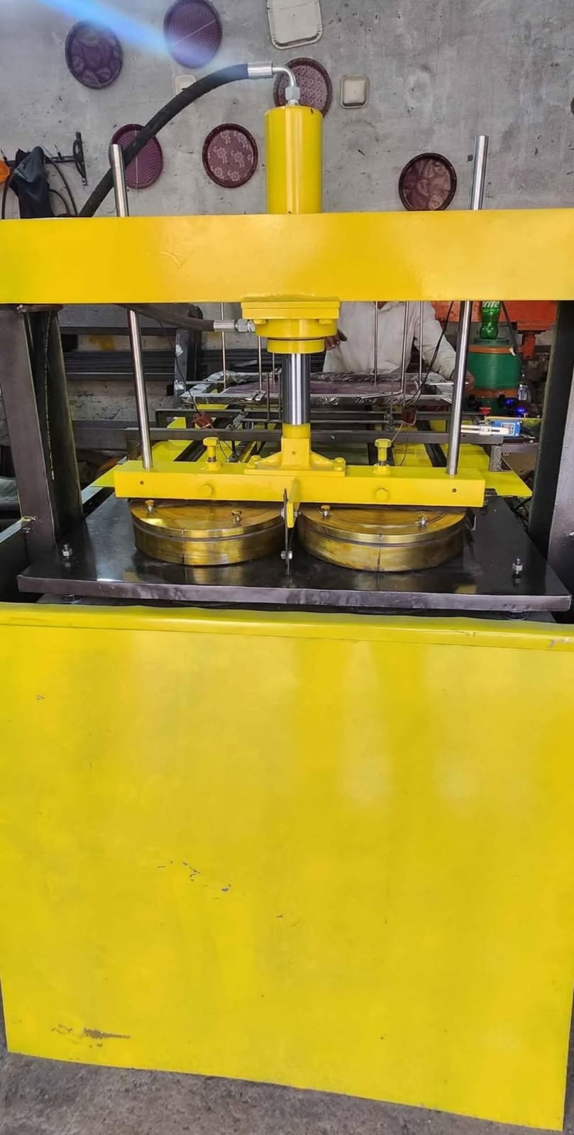 Hydraulic Automatic Conveyor Double Die Machine